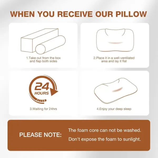 61wBLbvG03L Zero Pressure Neck Support Pillow