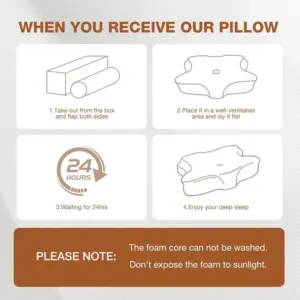 81f-616mOkL Cervical Neck Pillow