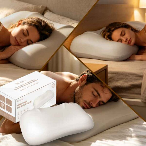 cervical alignment pillow_副本 3PCS Memory Foam Pillow